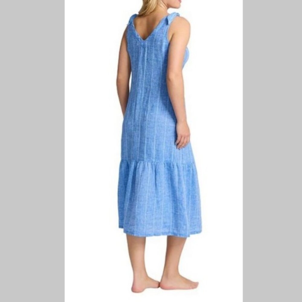Tommy Bahama Linen Midi Coverup Dress XL - Picture 2 of 9